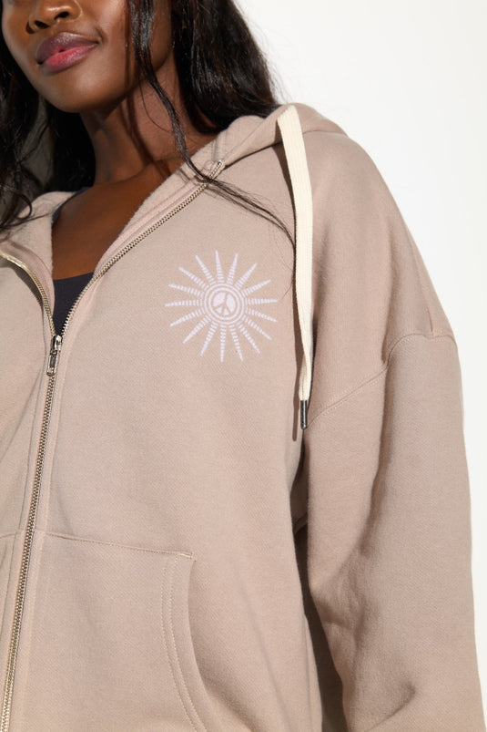 Emit Peace Boyfriend Full Zip