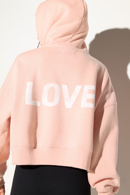 Love Olsen Cropped Hoodie