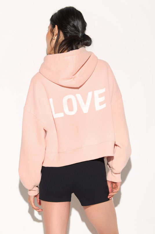 Love Olsen Cropped Hoodie