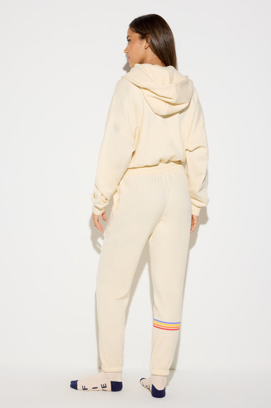 Cali Stripe Apres Jumpsuit