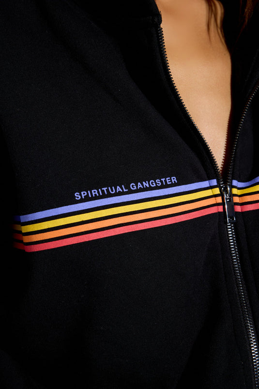 Cali Stripe Apres Jumpsuit