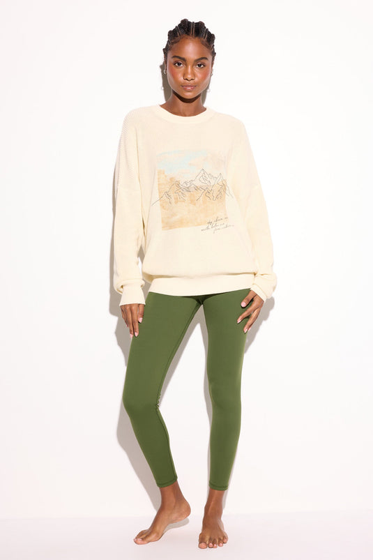 Above Me Lyric Sweater