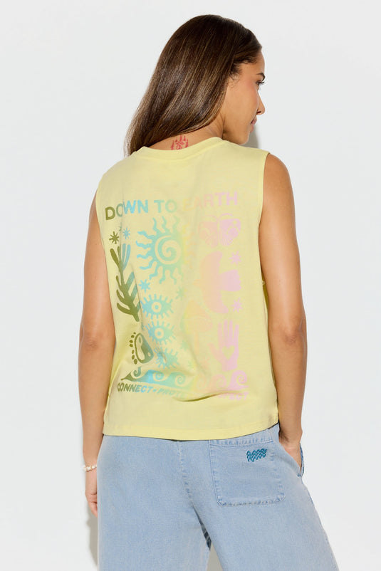 Earth Love Vibe Cotton Tank