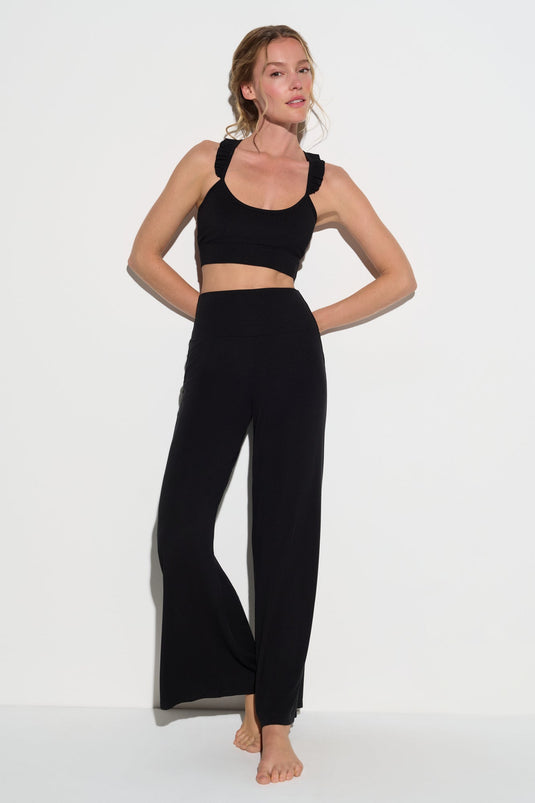 Zen Rib Sunny Ruffle Bralette