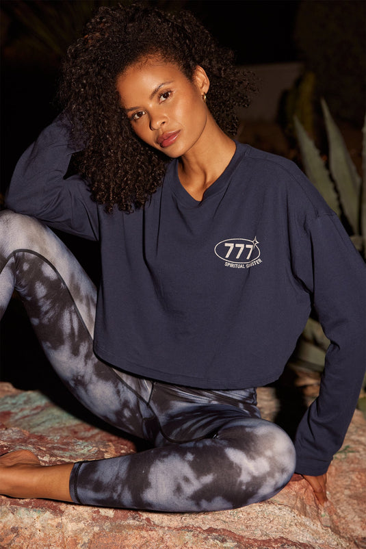 777 Pegasus Drew L/S Top