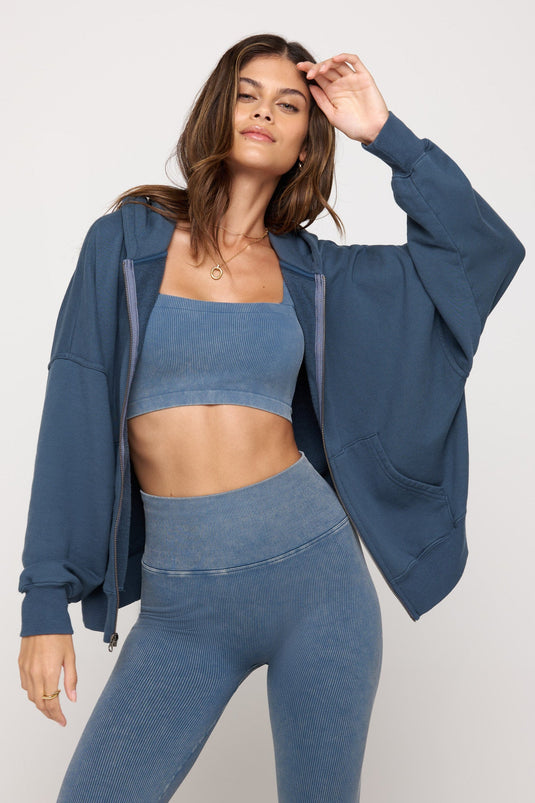 Ibby Oversized Zip Hoodie