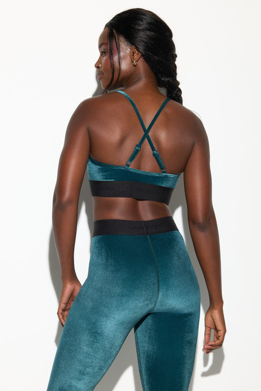 Velour Shiloh Bra