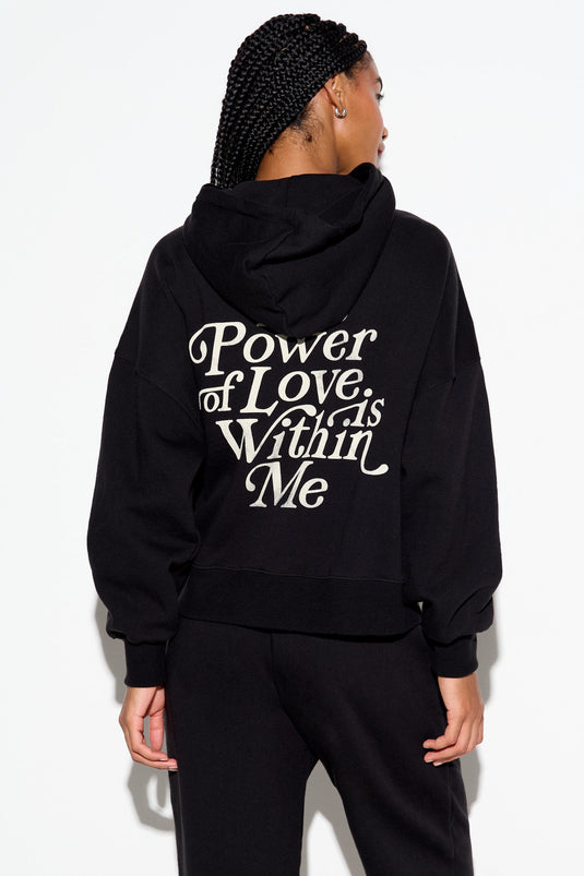 Power Of Love Malibu Hoodie