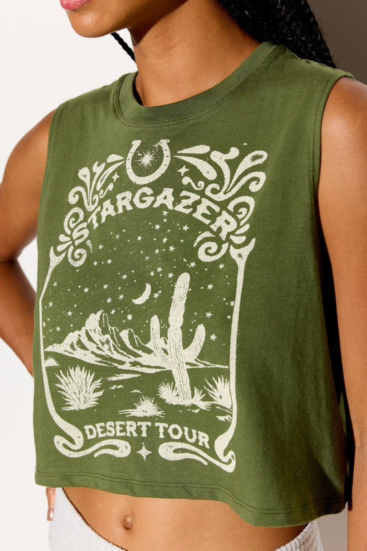 Stargazer Spirit Crop Tank