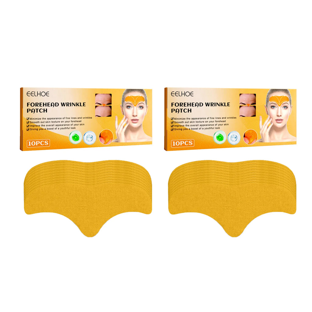 10-50Pcs Forehead Wrinkle Patches Lifting Firming Anti Wrinkles Facial Patches Natural Forehead Line Removal Gel Patch Skin Care