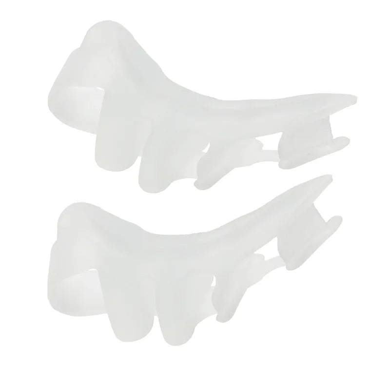 1 Pair Silicone Toe Separator Finger Feet Care Protector Gel Toe Orthopedic Bunion Hallux Valgus Corrector Pedicure Spacer