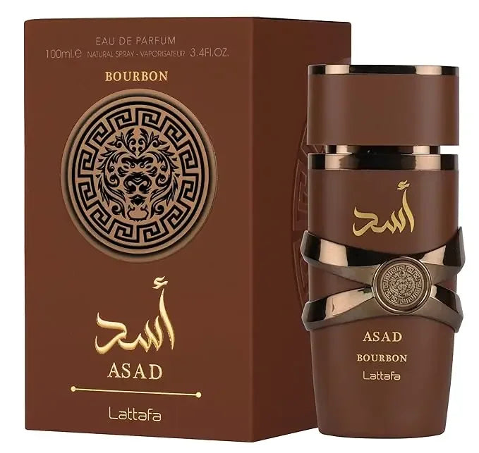 Lattafa Asad Bourbon Eau De Parfum Spray Pheromone fragrance Arabian women's perfume Pheromone cologne for man Birthday present