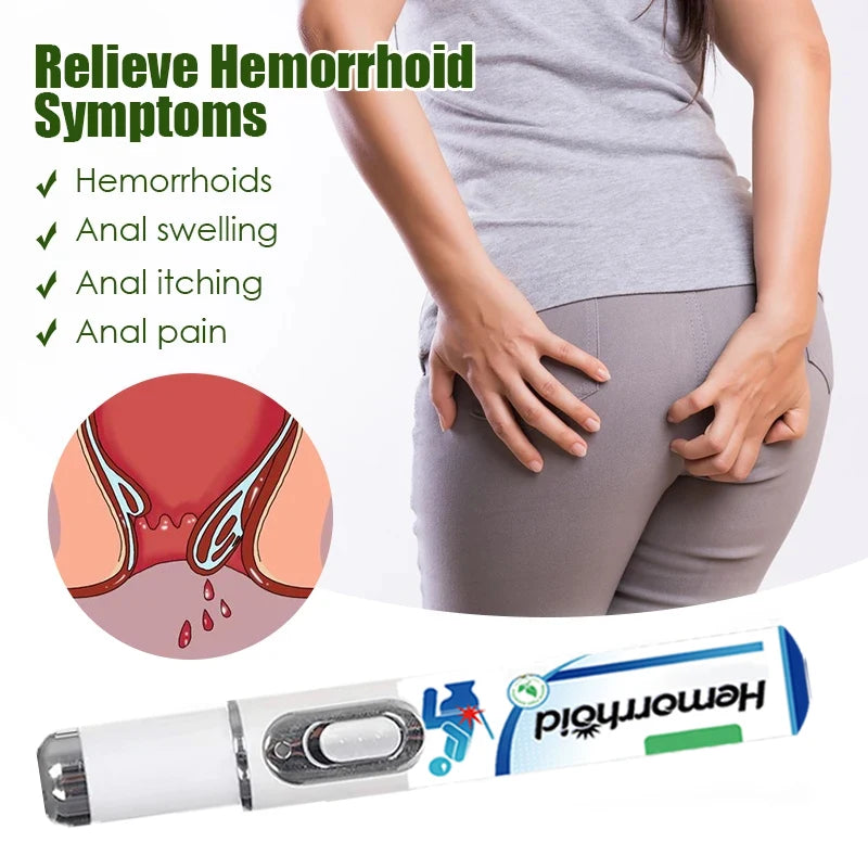 Hemorrhoid Medical Laser Pen Repair Anal Soft Tissue Stop Bleeding Effective Anti Swelling Pain Relief Laser Pointer Health Care